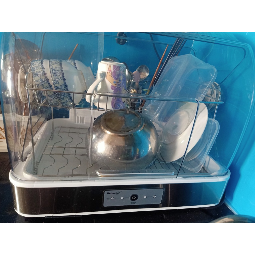 Máy sấy tiệt trùng bát đĩa Heimchef HTD700, dung tích 45L - 60L, thép không gỉ SUS