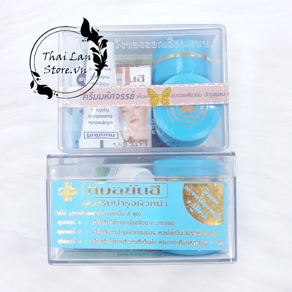 Set 4 Mỹ Phẩm Nám Tàn Nhang Thái Lan Da Mặt Trắng Sáng, Mịn Màng