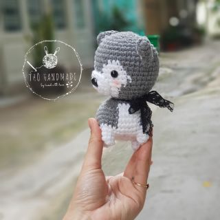 Cún con handmade bằng len