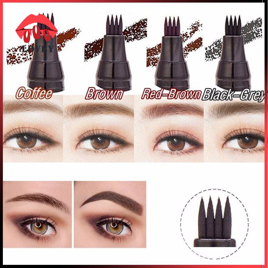 (Hàng Mới Về) Bút Kẻ Lông Mày Dạng Phẩy Sợi Chống Nước Nhiều Màu Sắc Lựa Chọn | BigBuy360 - bigbuy360.vn