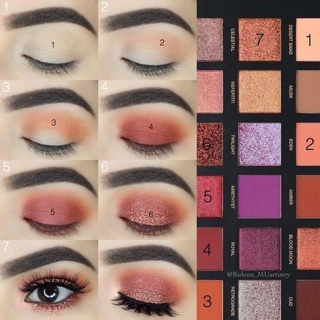 Bảng Mắt Huda Desert Dusk Eyeshadow Palette