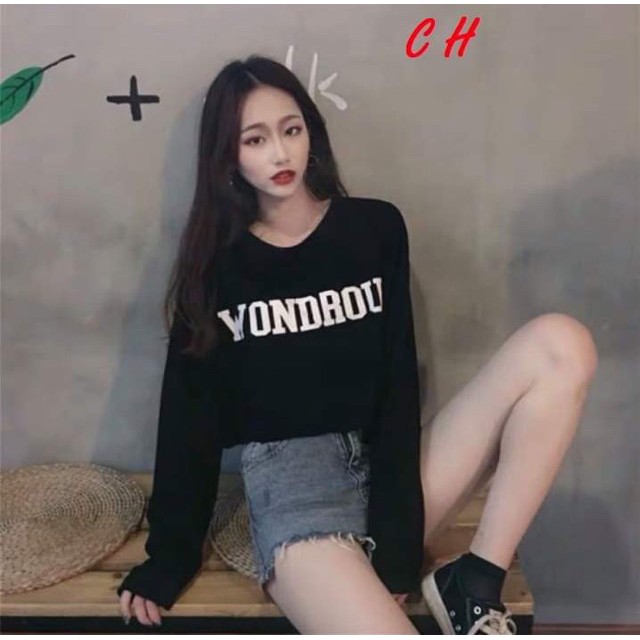 [FREESHIP ĐƠN TỪ 50K] Áo croptop WONDROUS dài tay COH0919