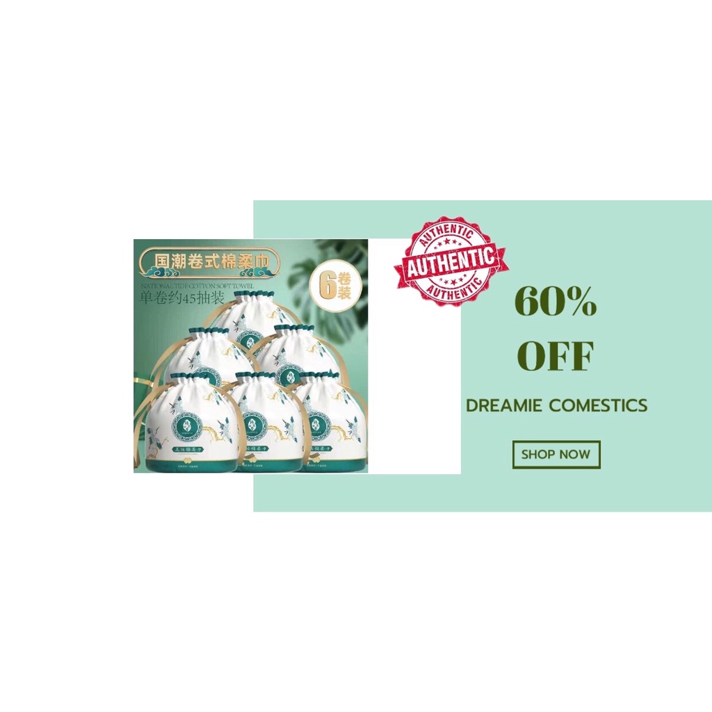 GIẤY KHÔ ( KHĂN MẶT KHÔ ) set 6 gói