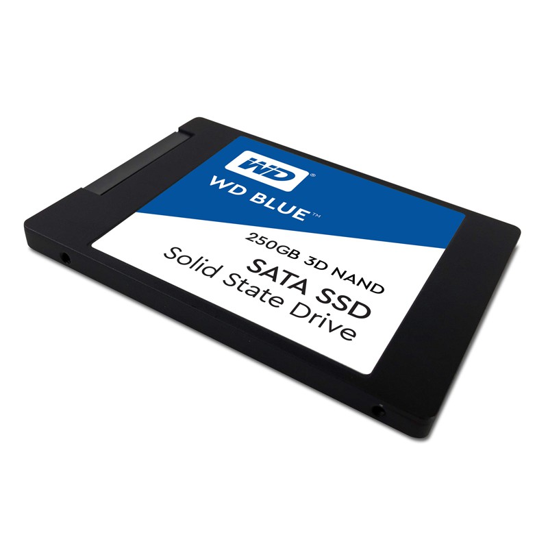 Ổ Cứng SSD WD Blue 3D NAND 250GB 500GB 1TB WDSG2B0A 2.5&quot; - Hàng Chính Hãng