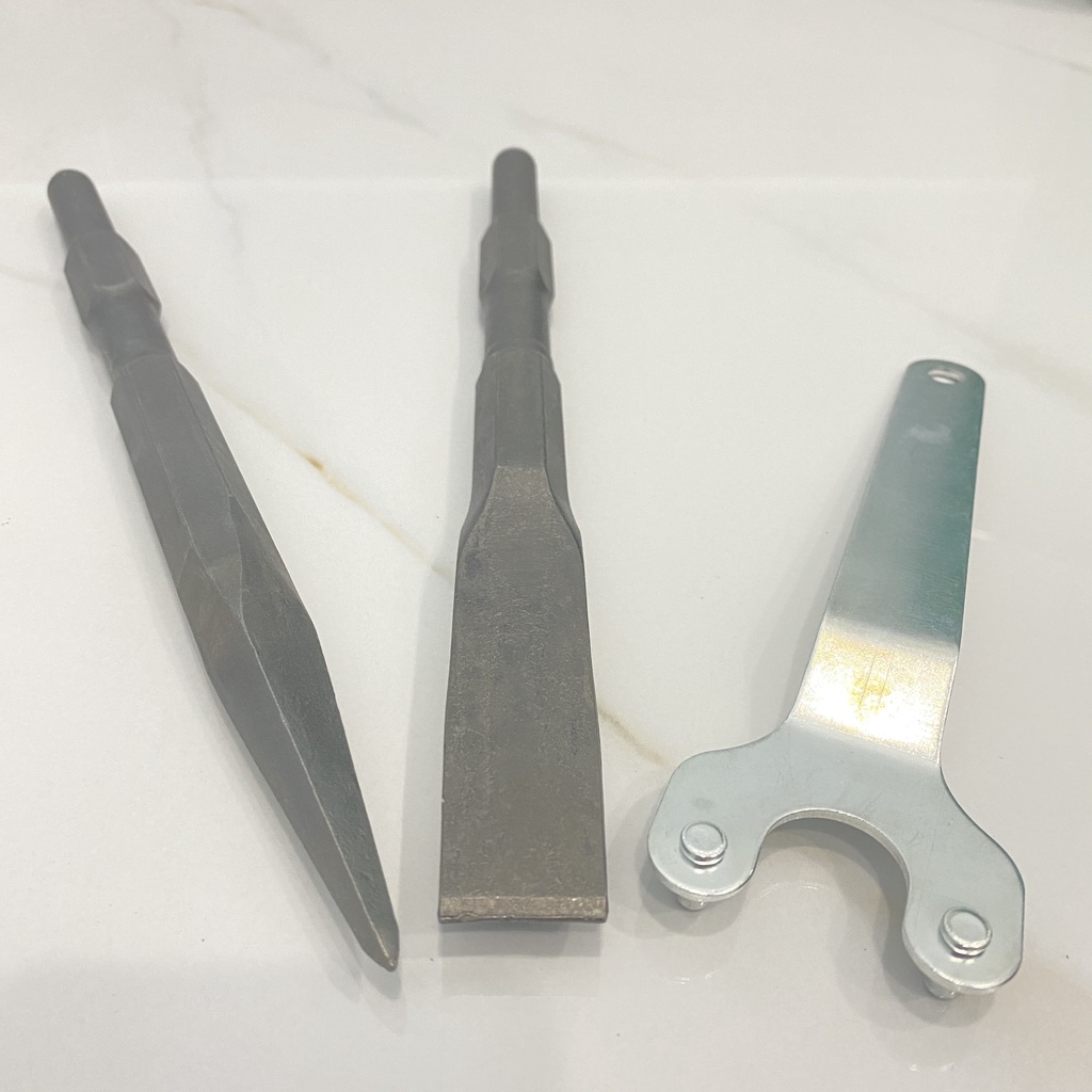 Máy đục bê tông, Máy đục bê tông Dekmaxx, 1350W, tặng 2 mũi khoan bê tông cao cấp