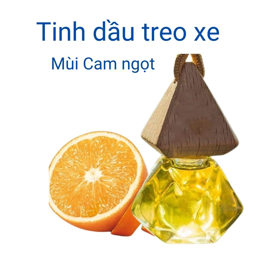 Tinh dầu treo xe Ô tô mùi Cam Ngọt thiên nhiên nguyên chất treo tủ quần áo treo phòng ngủ lọ 7ml MỘC Mitauto