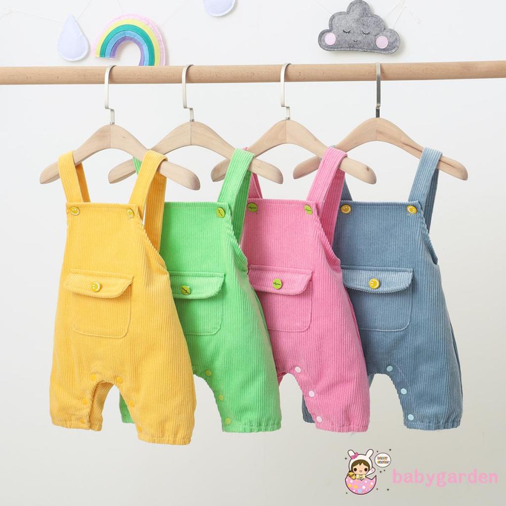 Áo liền quần Sát Nách Màu Sắc Kẹo Ngọt Cho Bé 0-18 Tháng Tuổi