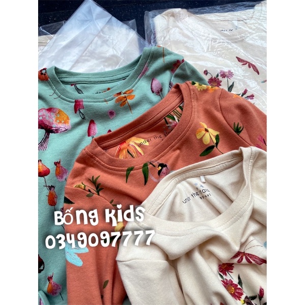 Bộ Thu Bé Gái Hoa Lá Next