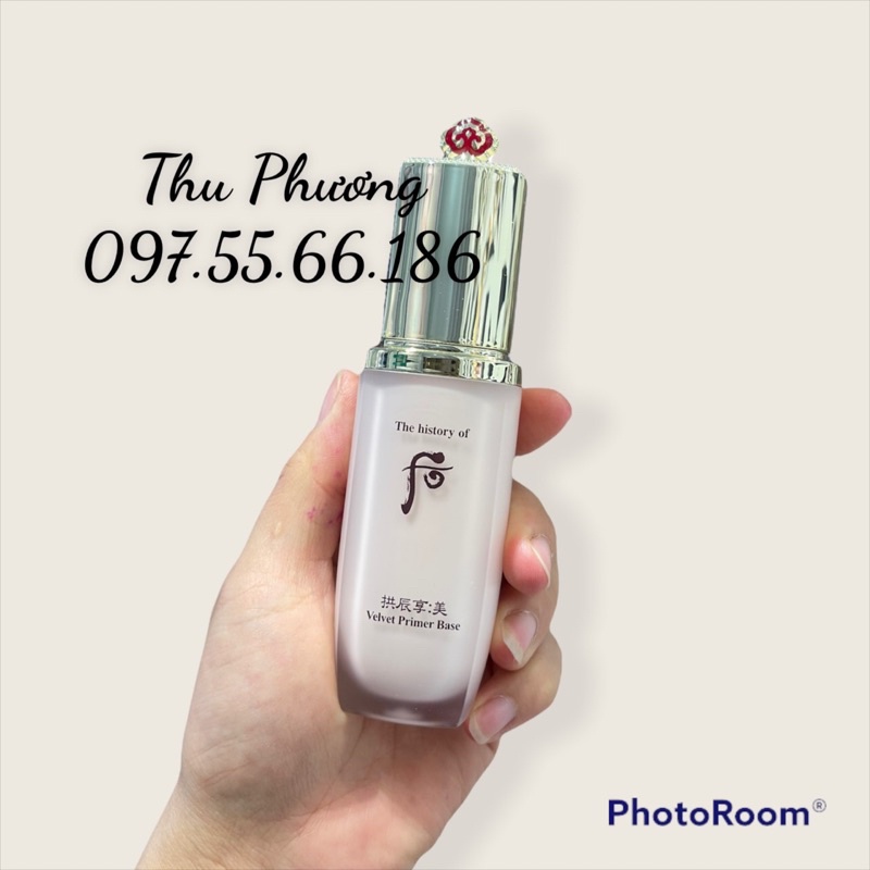 TUÝP KEM LÓT WHOO VELVET PRIME BASE 40ML ( tách set)