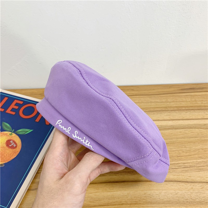 Mũ Nồi Bluehope Beret dạ Chỉnh được kích thước các màu trơn MN01
