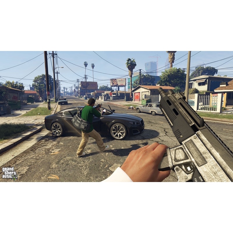 Đĩa chơi game PS4: Grand theft auto V Premium Edition (GTA V)