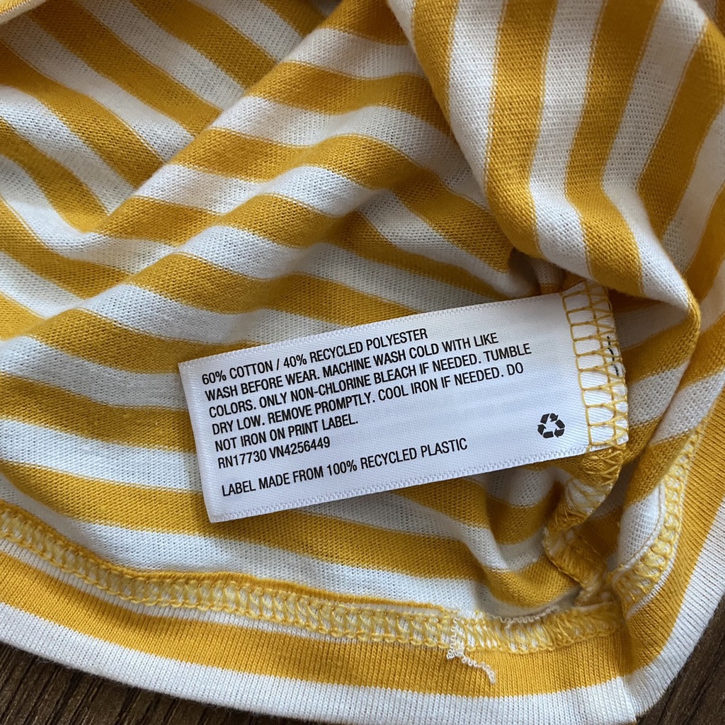 T-shirt/ Áo thun bé trai tay ngắn sọc nhỏ , hàng xuất dư