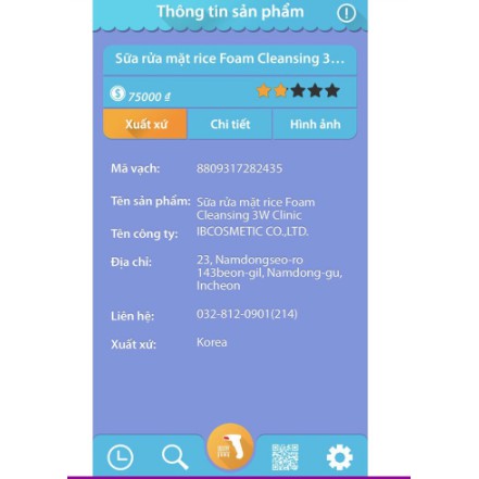 (HÀNG AUTH) SỮA RỬA MẶT TRẮNG DA , NGỪA MỤN,THÂM 3W CLINIC | BigBuy360 - bigbuy360.vn