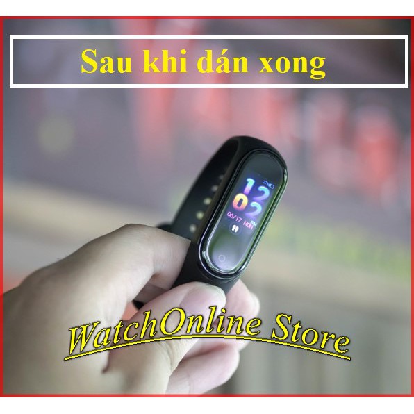 [2miếng] Kính cường lực dành cho Xiaomi Miband 4