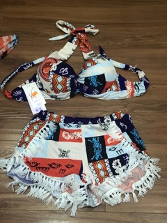 Set Bikini đi biển 4 món