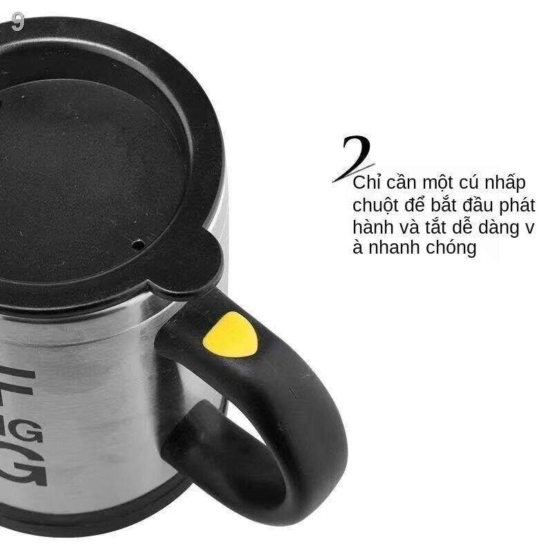 5lười pha cà phê tự động lưới Cốc đựng nước bằng nhựa đa chức năng màu đỏ Trà sữa phong cách châu Âu đánh dấu cầm