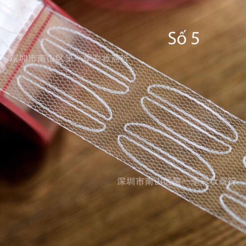 Kích mí cuộn 2 size to và nhỏ kèm keo