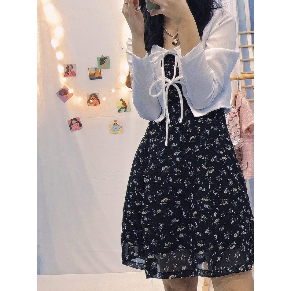 Byom.vn - Áo khoác Cardigan Mini Blanc