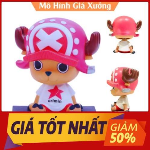 Mô Hình Tony Tony Chopper Chibi lắc đầu - Trang trí taplo ô tô - Trang trí bàn học bàn , bàn làm việc - Kê Điện Thoại