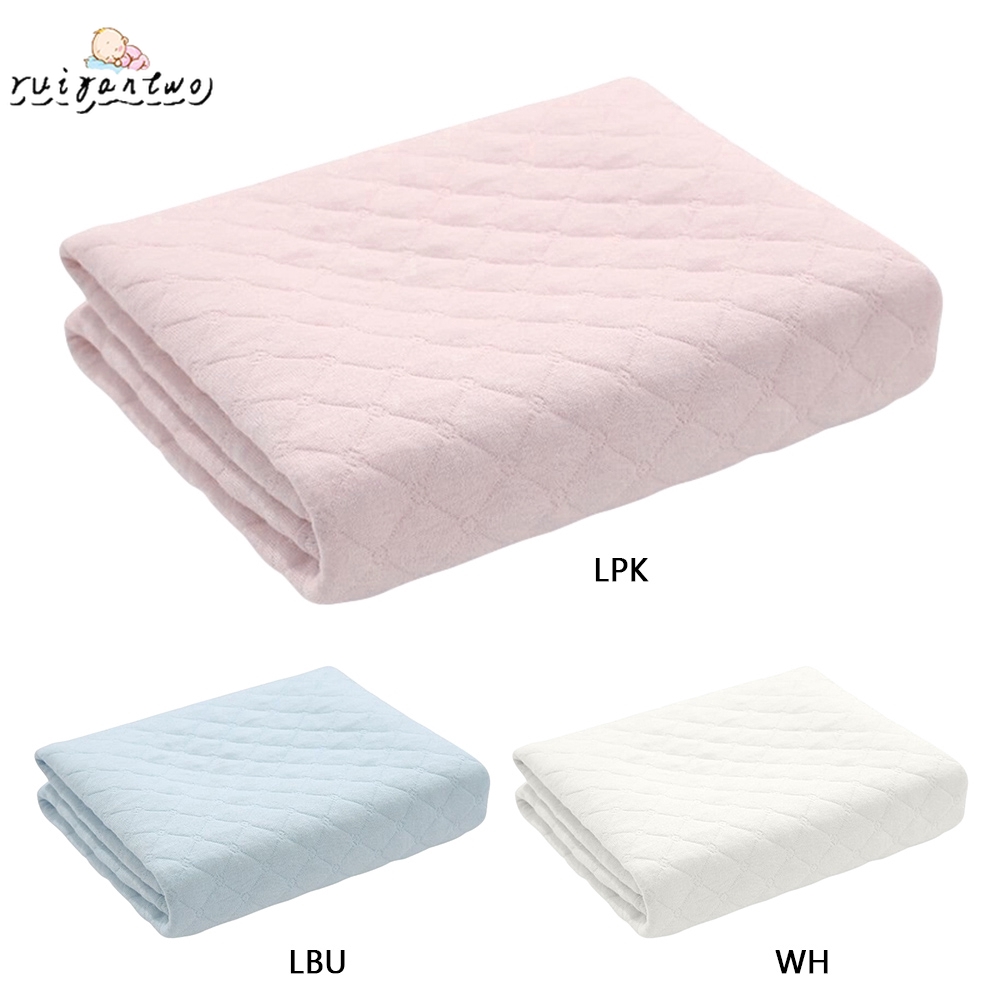 Thảm Cotton Chống Thấm Nước Thoáng Khí Có Thể Giặt Rửa Dành Cho Em Bé