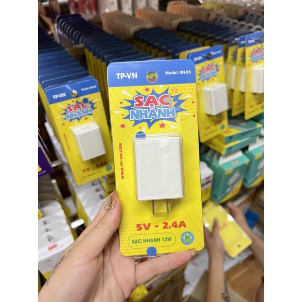 củ sặc nhanh 2.4 tpvn chĩnh hãng đa năng cho nhiều moden máy