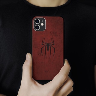 Ốp lưng spider man logo cho iphone 6 - iphone 13 spd20220001