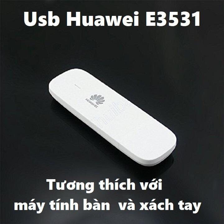 Dcom 3G Huawei Phiên bản E3531 thông minh đa năng chuyên dụng chạy đa mạng cắm trực tiếp máy tính laptop