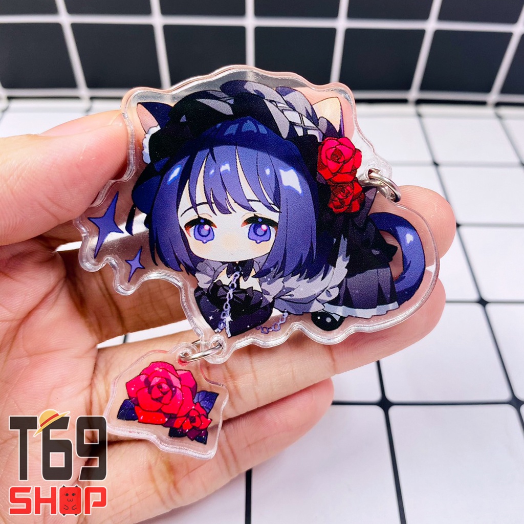 Móc khóa mica anime My Dress-Up Darling - Cute Animal ver (Loại cao cấp - Hình in ép giữa 2 mặt mica)