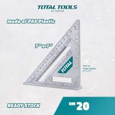 THƯỚC EKE TOTAL TMT61201  THƯỚC Ê KE XÂY DỰNG