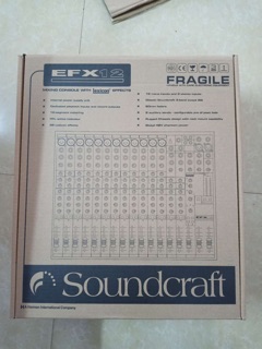 Bàn Mixer  soundcraft EFX12