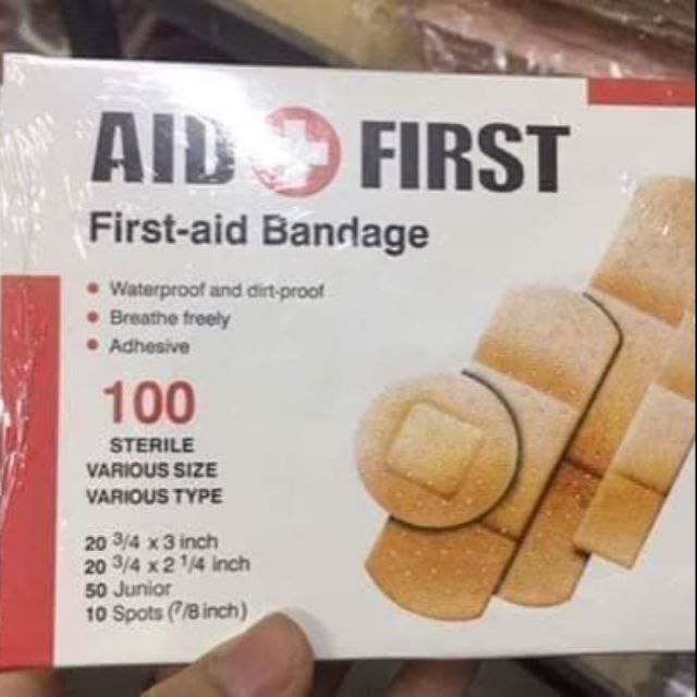 Băng cá nhân 100 miếng