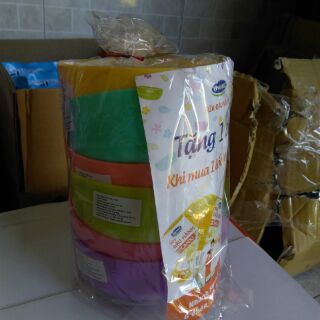 Set 6 chén nhựa nhiều màu