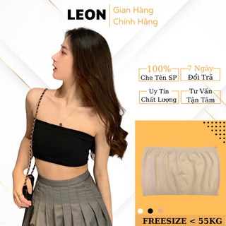 Áo Ống Cotton Co Dãn Mặc Lót Trong Thoải Mái Cho Nữ LEON 0123