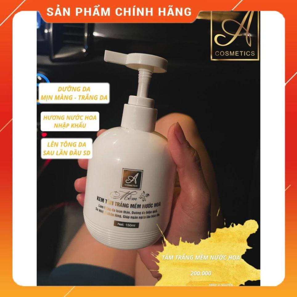 Kem Tắm Trắng Mềm nước hoa, 150ml,làm trắng da, dưỡng ẩm