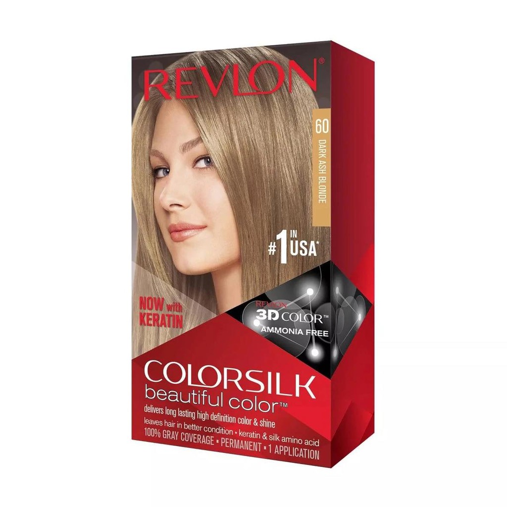 Thuốc nhuộm tóc Revlon Colorsilk  Beautiful Color - USA
