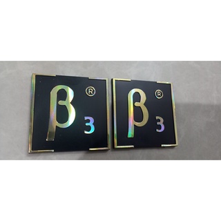 Tem Dán Thùng Loa B3 ( Crom  Vàng 1 bộ 25k)