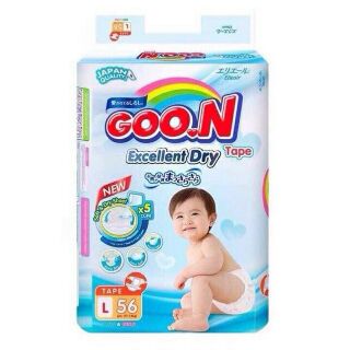 Bỉm GOON SLIM quần /dán M/ L/XL/2XL/3Xl 100 miếng