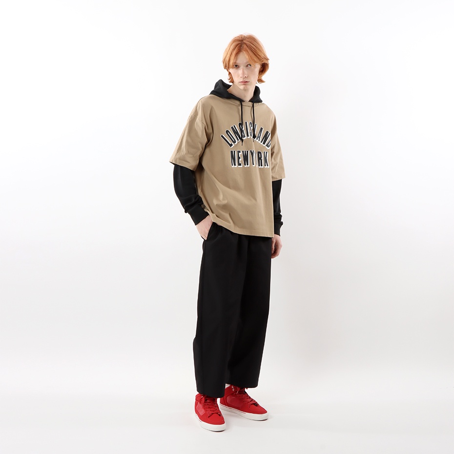 Áo Hoodies Champion JP Hooded Shirt Màu Beige CMPC3U412BEI
