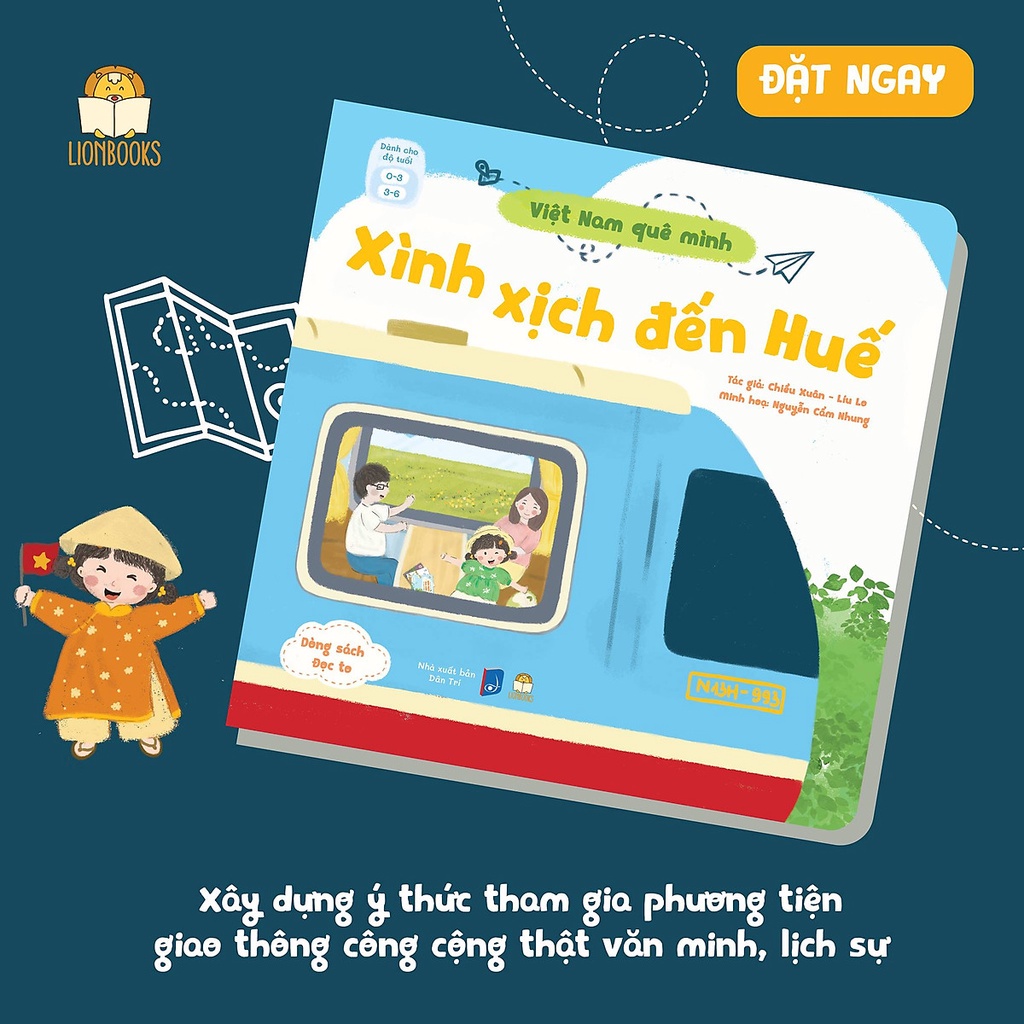 Sách Đọc To 3 Dễ - Bộ Việt Nam Quê Mình 3 cuốn thơ cho bé 0-6 tuổi