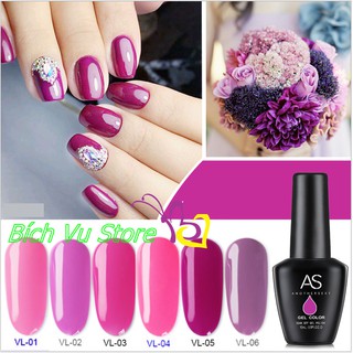 Sơn Gel As mã VL | chai đen