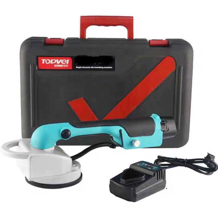 Máy ốp lát gạch 2 chức năng rung hít đa năng TOPVEL - Bảo hành 6 tháng