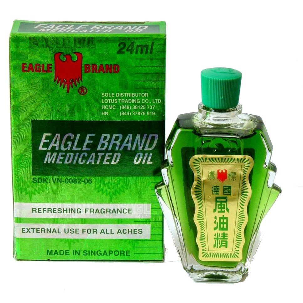 Dầu Gió Con Ó Sing 2 Nắp 24ml