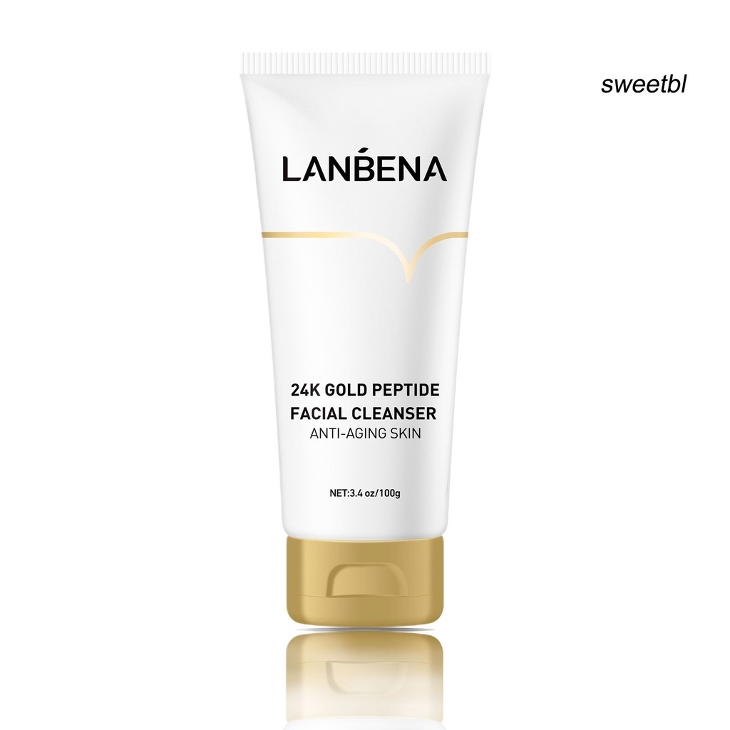 ST LANBENA Mild Deep Cleansing Moisturizing Foam Facial Cleanser Cream Skin Care