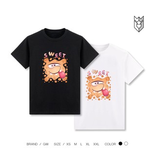 【FREE SHIP】Áo Thun nam nữ in Sweet Cartoon, áo thun ngắn tay cực đẹp - GW Shop