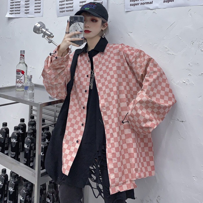 [Mã WASTMAY giảm 15% tối đa 30K đơn 150K] Áo Khoác Kaki In Ô Vuông Có Ảnh Thật Tự Chụp + Đánh Giá X.Store | BigBuy360 - bigbuy360.vn