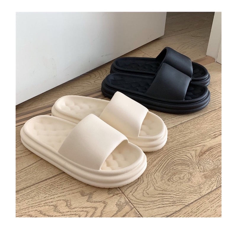 DÉP BÁNH MỲ TRƠN ĐẾ CAO UNISEX SIÊU ÊM