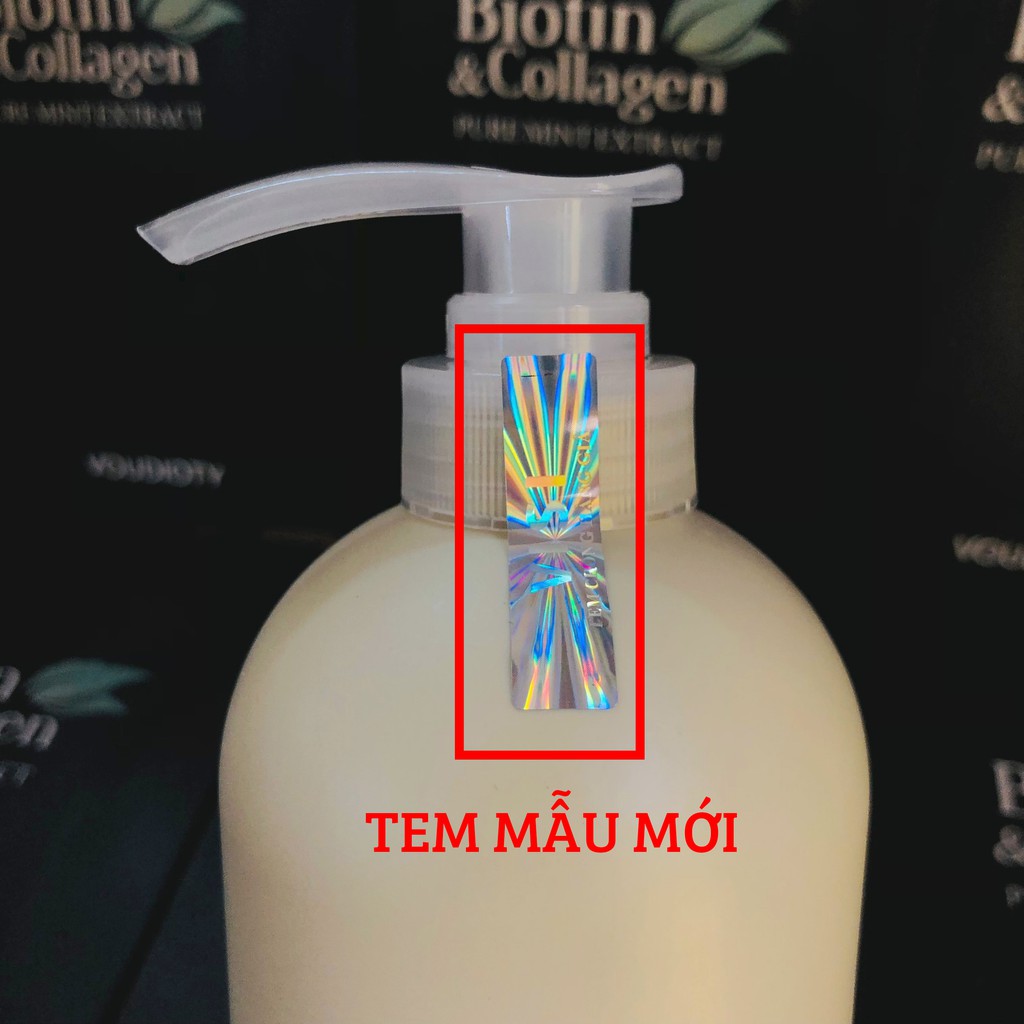 [CHÍNH HÃNG- TRẮNG] DẦU GỘI XẢ BIOTIN COLLAGEN NEW 500ml - 1000ml