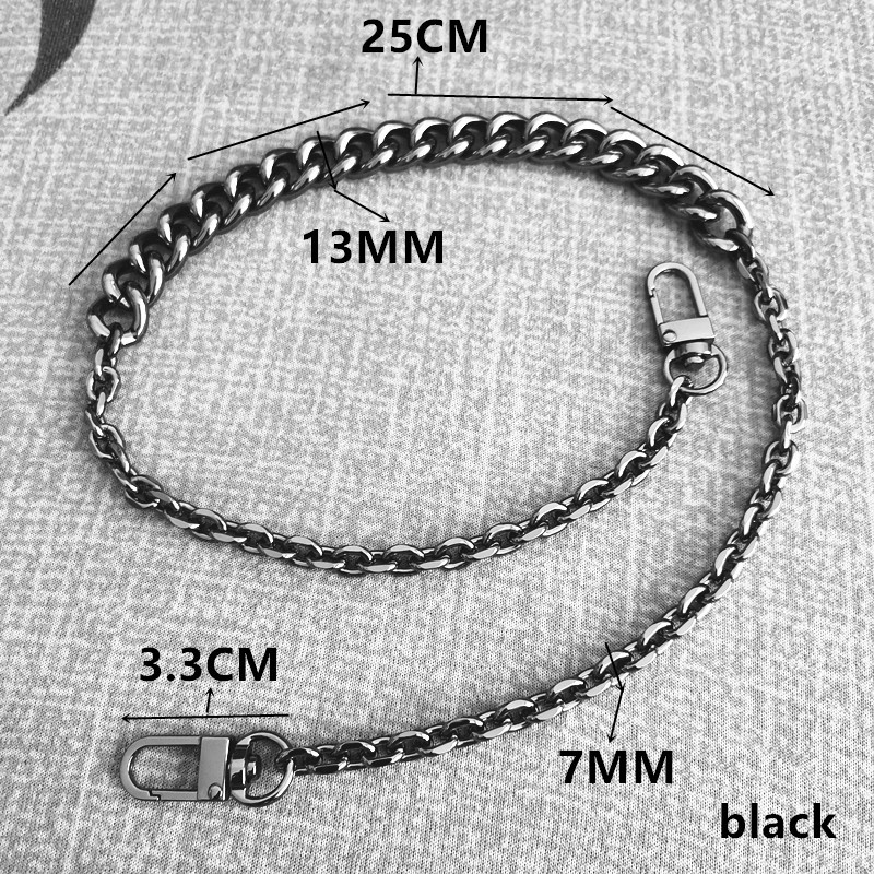 Dây Xích Kim Loại Thay Thế Cho Túi Xách Đeo Vai / Đeo Chéo Hình Chữ O Dễ Phối Đồ DIY