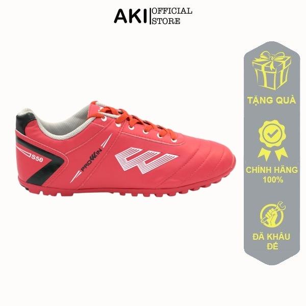 Giày Đá Banh Cỏ Nhân Tạo Prowin S50 Đỏ Thể Thao Nam Chính Hãng Chất Lượng - Ps004