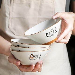 Đồ dùng bếp Set chén hình chú mèo (4 cái)